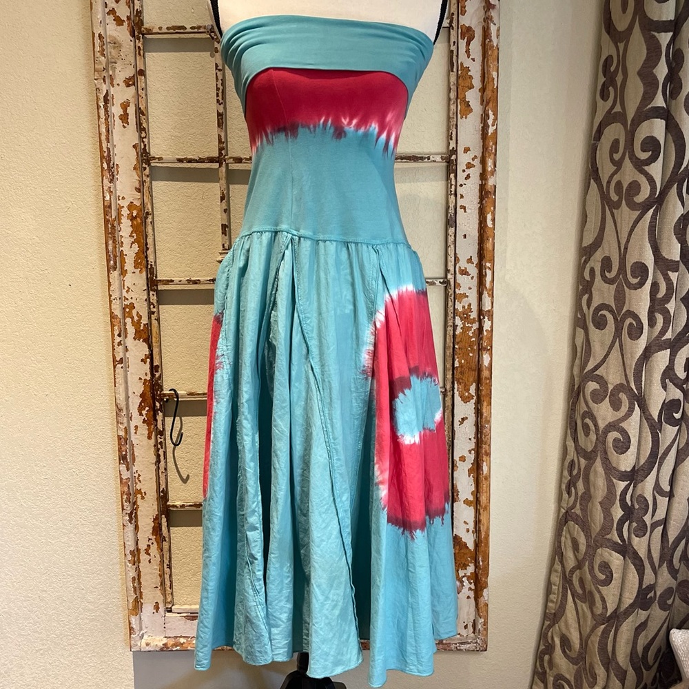 Tye Dye Sleeveless dress